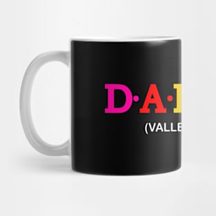 Dahlia - Valley Flower. Mug